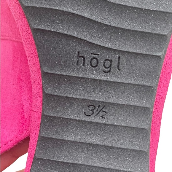 Hogl sacchetto suede pink sandals size 3.5(6)USA - Picture 4 of 11